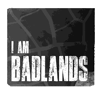 Badlandscc cycling dust cyclist gravel Sticker
