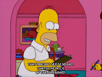shocked homer simpson GIF