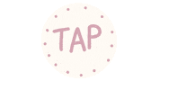 Tap Sticker by jenny henderson studio
