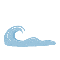 FuntimeTW beach wave ocean sea Sticker