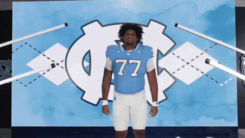 University Of North Carolina Football GIF by UNC Tar Heels