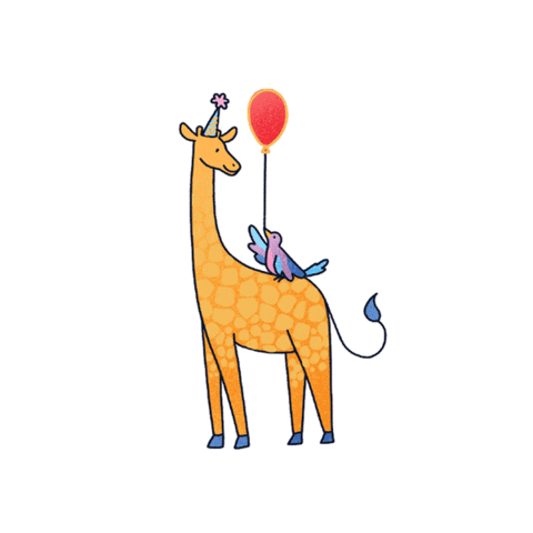 Party Animal Celebration Sticker by Passion Planner