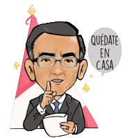Peru Vizcarra Sticker