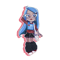 Monster High Girl Sticker