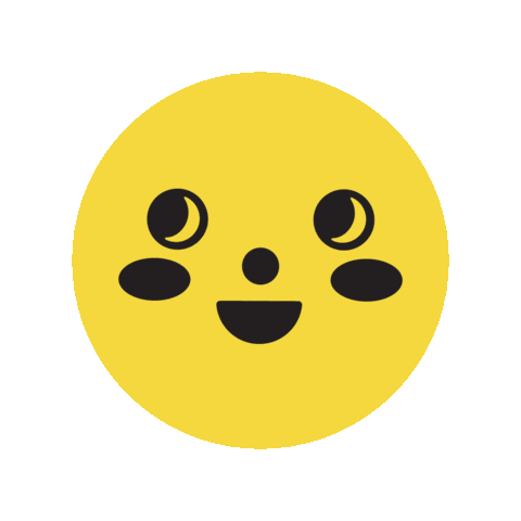 Happy Smiley Face Sticker by Le Puzz