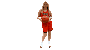 Womens Basketball Dance Sticker by East Central University