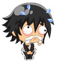 webtoon shaking Sticker by Sammy_Krizpy