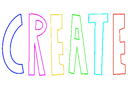 Create Street Art Sticker by Marcel Katz / The Art Plug