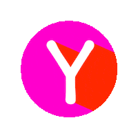 Pink Abc Sticker