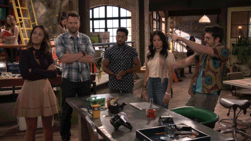 the great indoors emma GIF by CBS