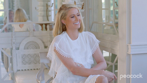 Paris Hilton Wedding GIF by PeacockTV