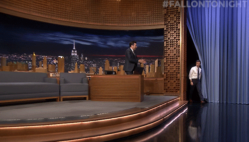 fallontonight giphyupload hello hi usa GIF