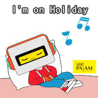 Tired Ah Ha Sticker by Seri Pajam Development