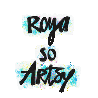 Artsy Af Sticker by Roya So Artsy
