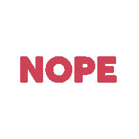 angela_chava no typography nope nop Sticker