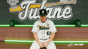 College Baseball Kyle GIF by GreenWave
