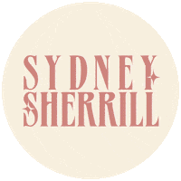 sydneysherrill 17 young and stunning sydney sherill sydney sherill logo Sticker