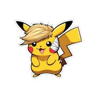 Trump Sticker by Patrick Widen
