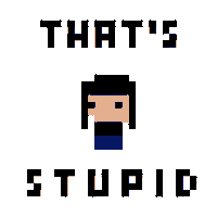 freakmeaning meme pixel art video game bored Sticker