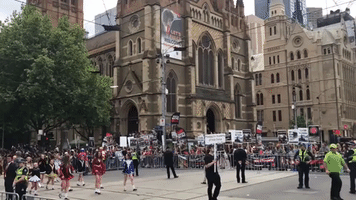 'Horse Racing Kills': Protesters Chant During Melbourne Cup Parade