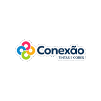 conexaotintas cores tintas conexão tintas e cores Sticker