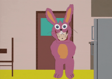 bunny attacking GIF by South Park 