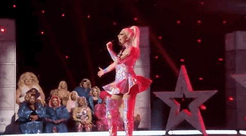 Pop Star Singing GIF by RuPaul's Drag Race