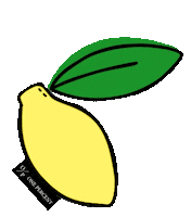 Travel Lemon Sticker by One Percent Italy