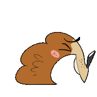 fraffrog laugh hedgehog ahah rupert Sticker