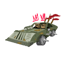 Happy Mad Max Sticker
