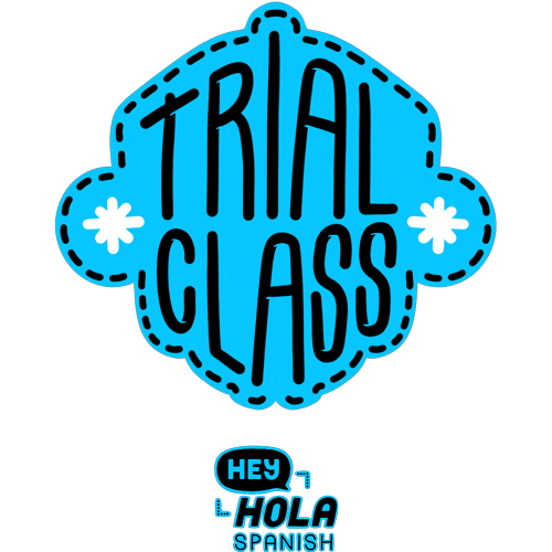 Heyholaspanish travel orange learning spanish Sticker