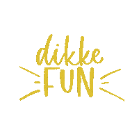 Letter_Atelier fun plezier dikkefun Sticker