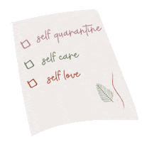 Selfcare Sticker by Posh The Label