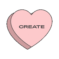 Heart Love Sticker by Create Spain