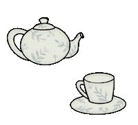Tea Cup Sticker