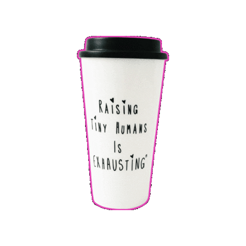 themomculture giphygifmaker mom culture the mom culture raising tiny humans is exhausting Sticker