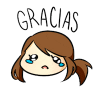 Te Amo Thank You Sticker