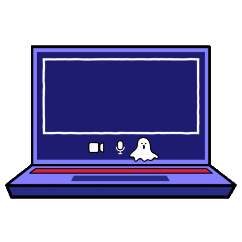 Ghost Hiring Sticker by Jessica Lau