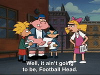 hey arnold nicksplat GIF