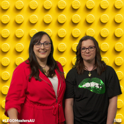 LEGOMastersAU giphyupload swipe up swipeup lego GIF