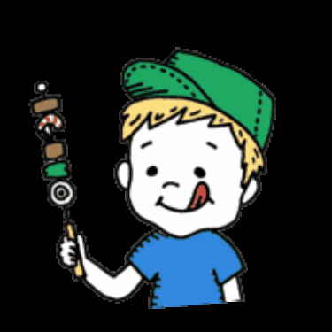 MISACO giphygifmaker giphygifmakermobile bbq camp GIF