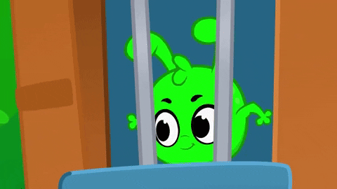 Prison Break Laughing GIF by moonbug