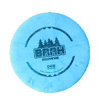 DiscGolfBrah content creator disc golf midrange disc golf brah Sticker