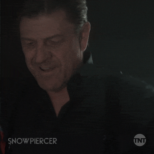 Happy Sean Bean GIF by Snowpiercer on TNT