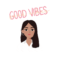 Happy Good Vibes Sticker