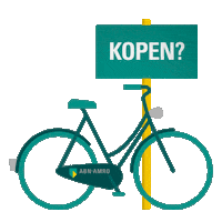 abnamro bike sustainability bicycle swap Sticker