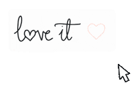 Gefällt Mir Love It Sticker