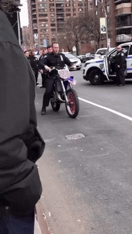 Cop Dirt Bike GIF by Respective