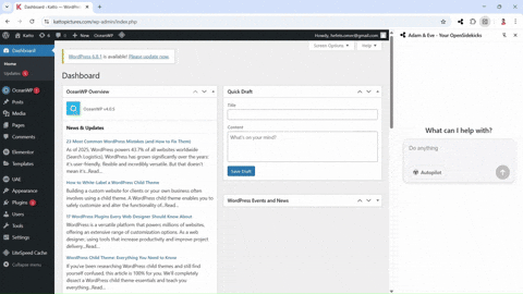 OpenSidekick Demo GIF