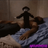 puppet master horror movies GIF by absurdnoise